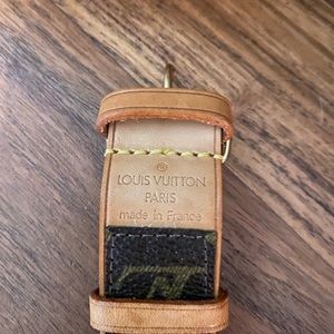 LV upcycled Apple Watch band